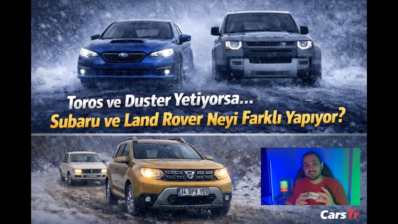 Toros ve Duster Yetiyorsa… Subaru ve Land Rover Neyi Farklı Yapıyor ? #AWD #4x4 #subaru  #duster