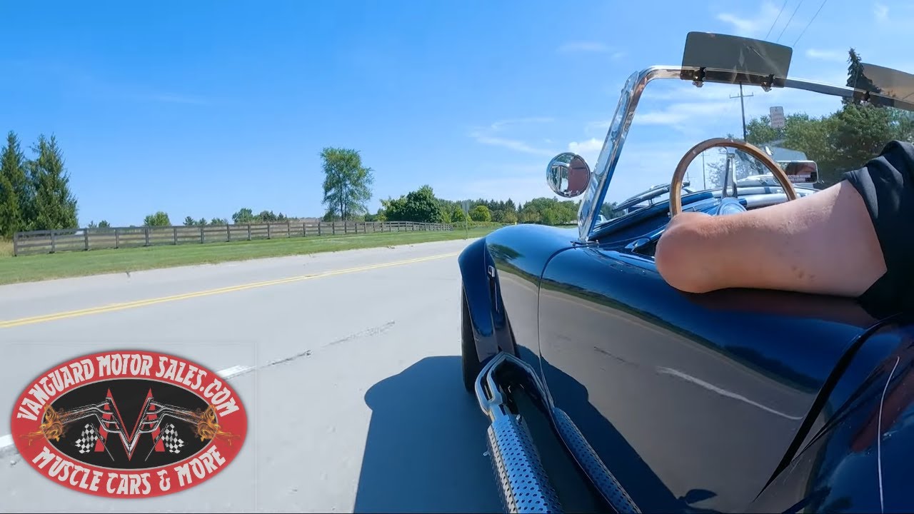 Test Drive 1965 Shelby Cobra Backdraft Vanguard Motor Sales