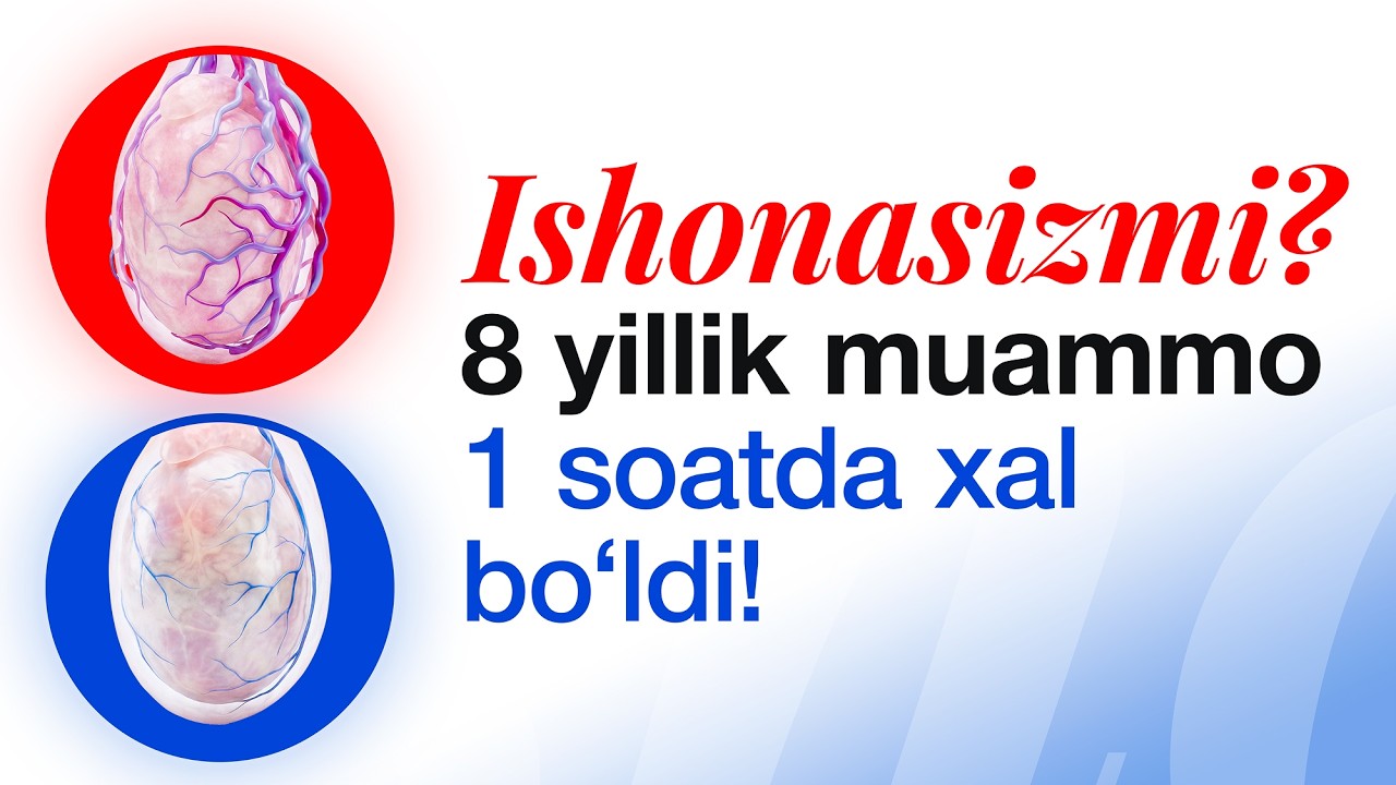 Oxirgi 8 yil jinsiy aloqa bo'lmagan - 1 soatda muammo xal bo'ldi!