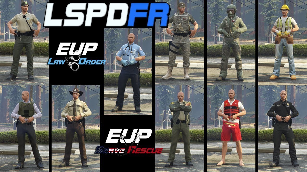 Как пофиксить краш - EUP Menu в GTA V