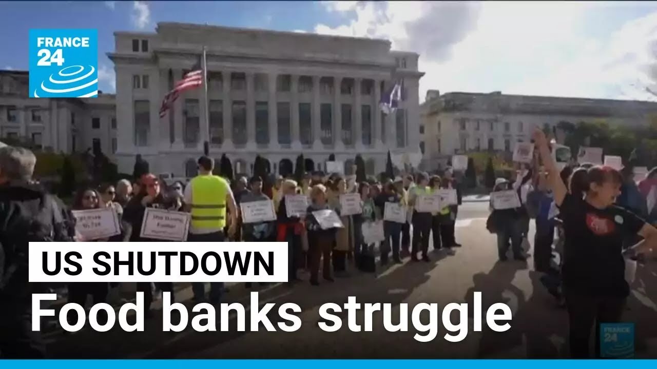 Food banks struggle as government shutdown enters 35th day &bull; FRANCE 24 English