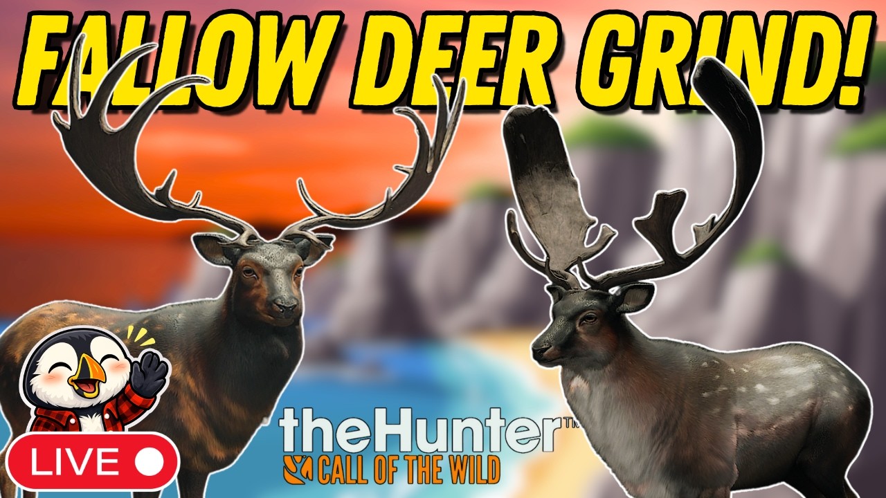 LIVE Great One Fallow Grinding; 687 Kills In | theHunter: Call of the Wild