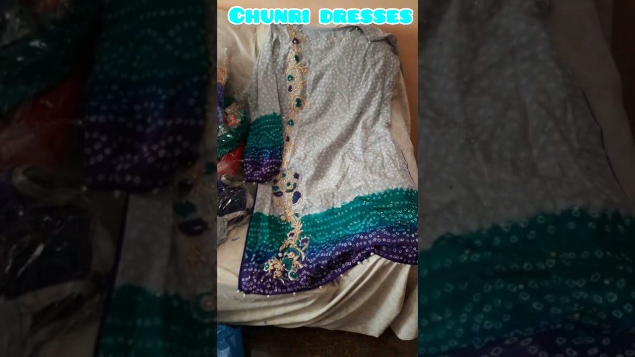 Chunri dress designs ideas/fancy chunri dresses #shorts