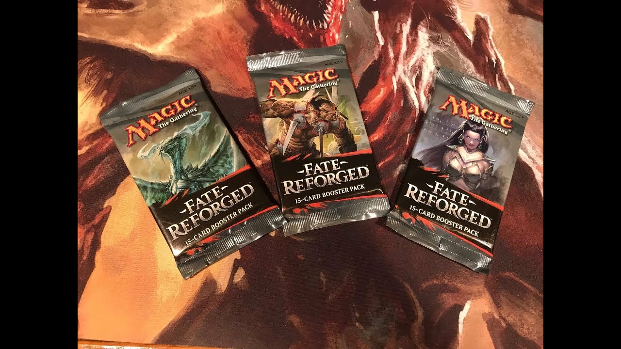 MTG Fate Reforged Booster Pack Openings 