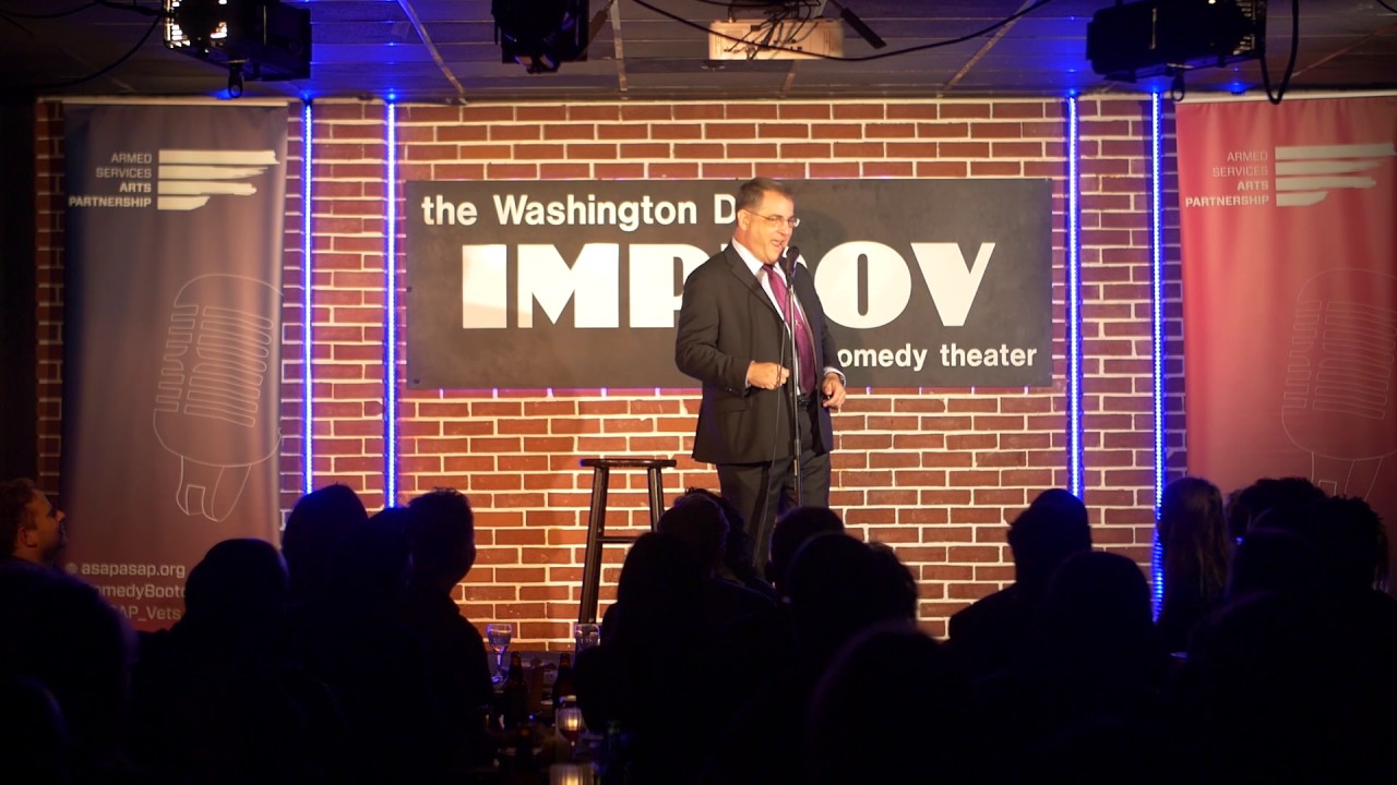 US Army Veteran Fritz Little - Comedy Bootcamp Grad Show