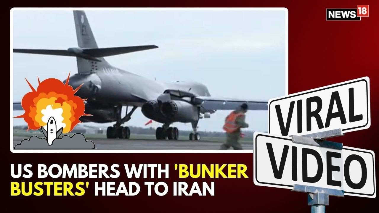 US B-2 Stealth Bombers, GBU-57 Bunker Busters, on The Way To Iran | News18