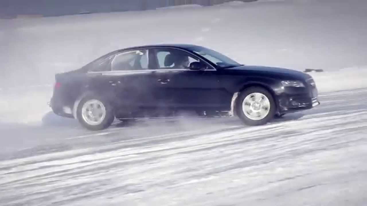 Audi A4 quattro & snow, drift, ice, winter & fun ;) - Spalacz Benzyny
