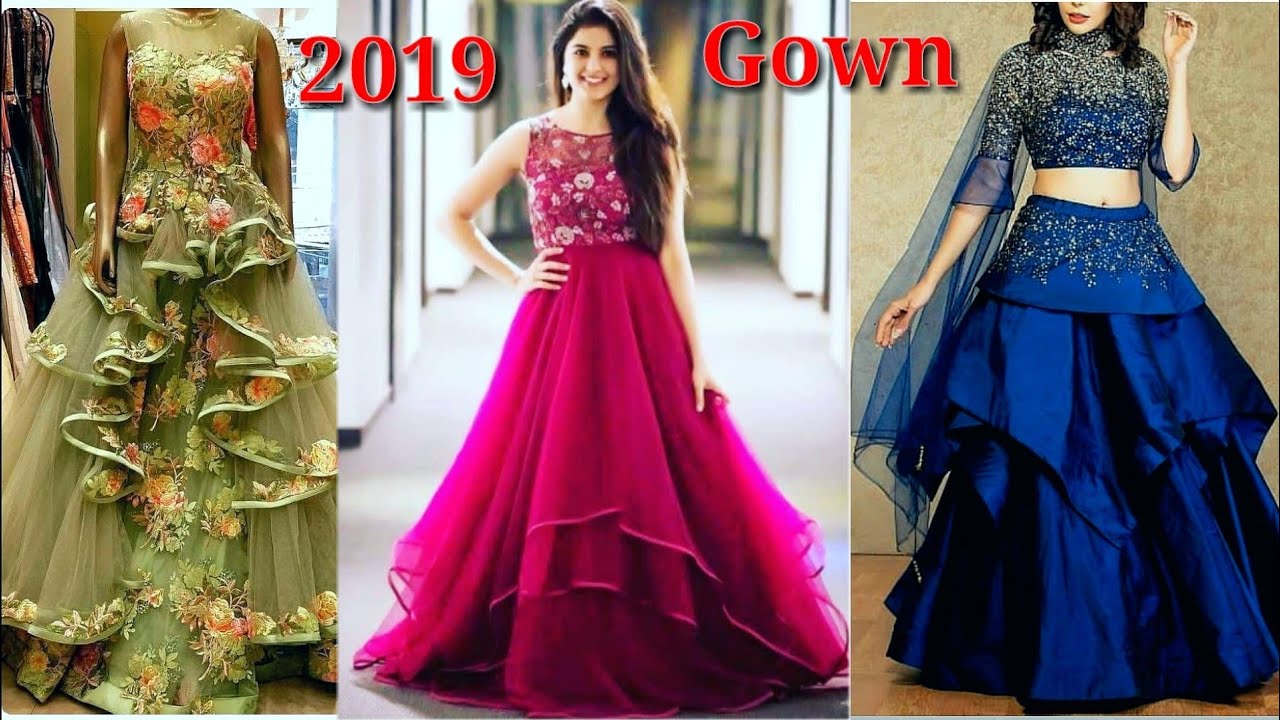 New Gown design 2020 /Latest party wear Gown dress design