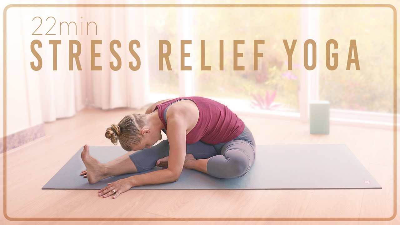 20 min Yoga Practice When Stressed - Calm & Slow Yoga Sequence