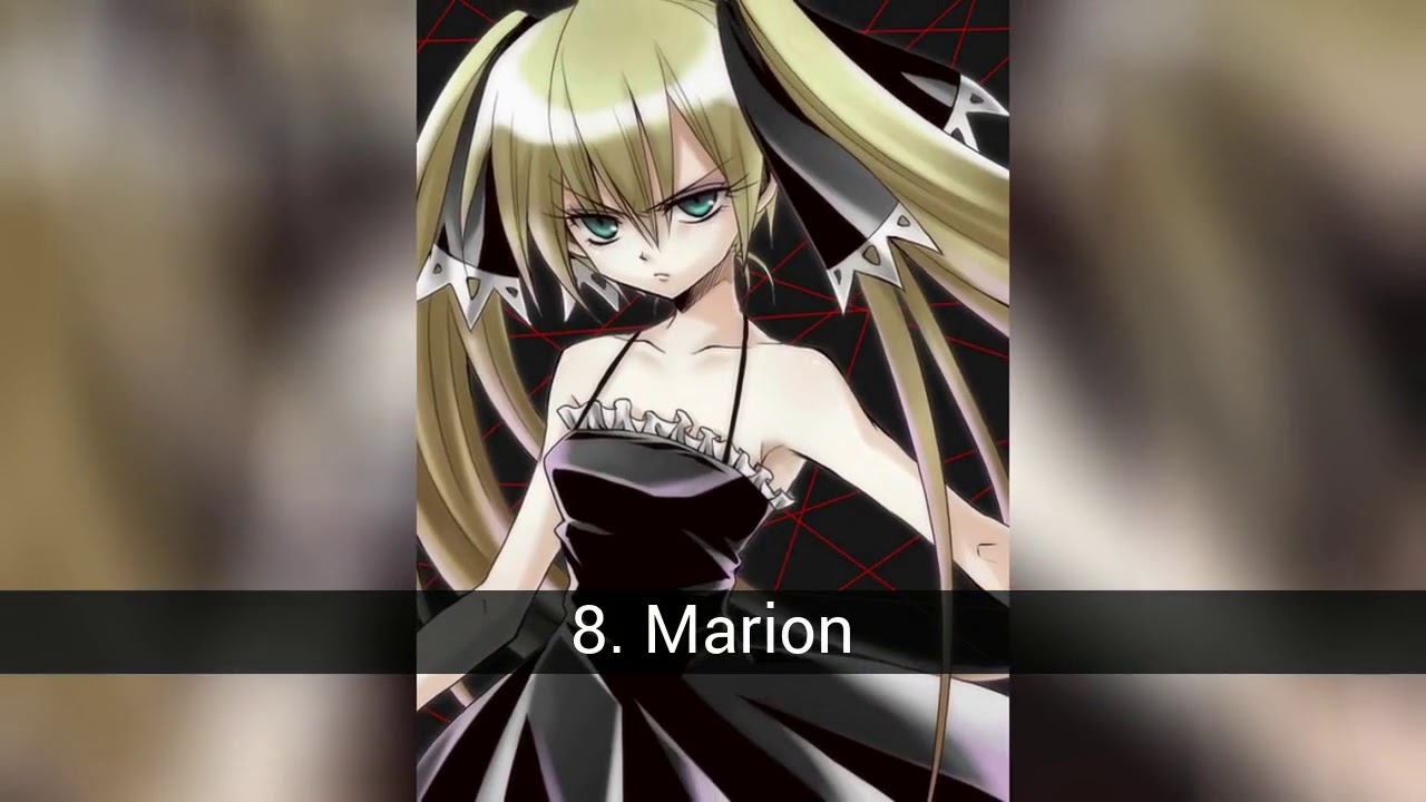 Gothic anime girls