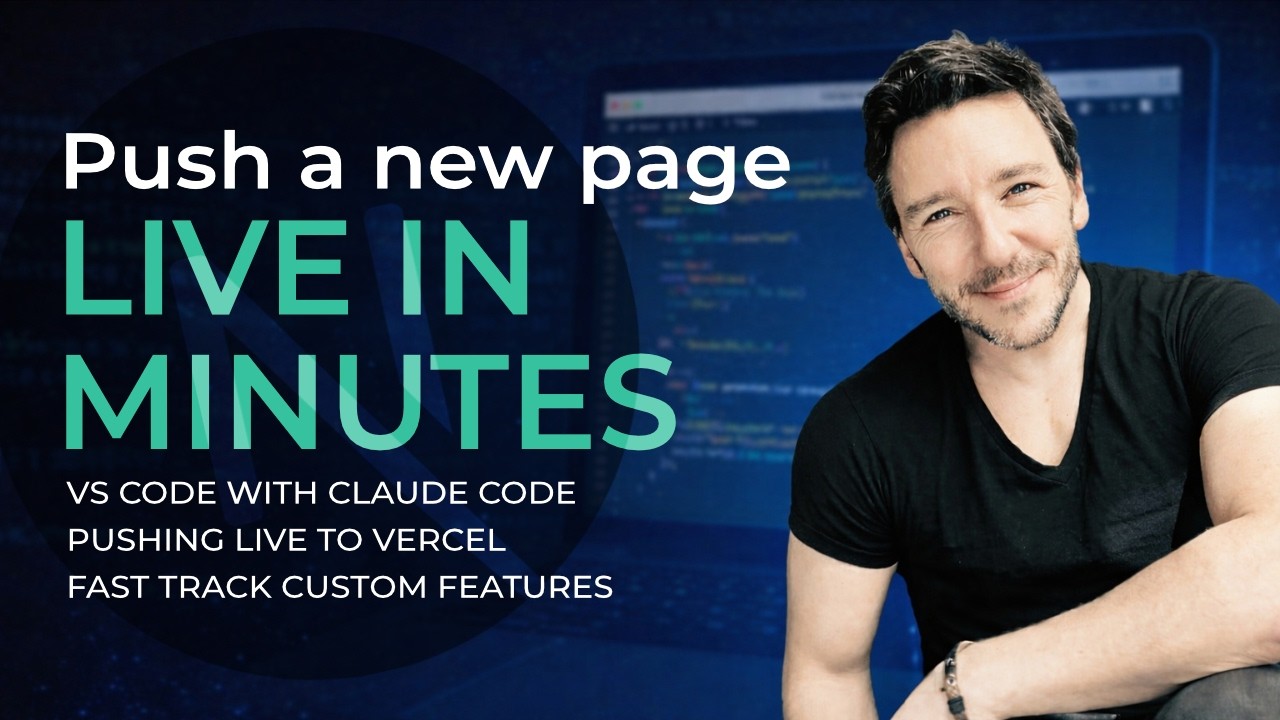 How to add a brand new page to a Next.js website using Claude Code