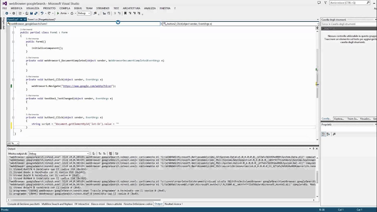 C# webBrowser