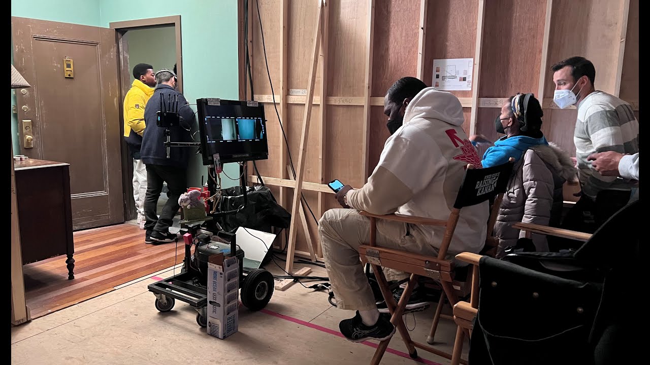 50 Cent Visits Set of Raising Kanan Season 2 | Power