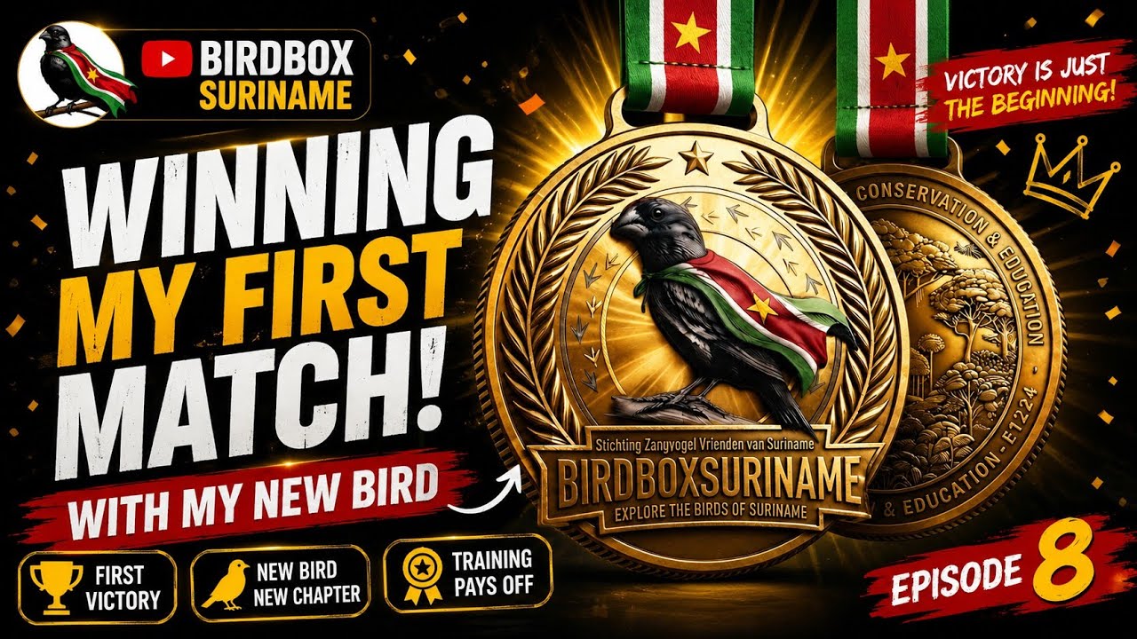 First competition with my bird | (E08) Ik win mijn eerste zangvogel wedstrijd met de nieuwe vogel