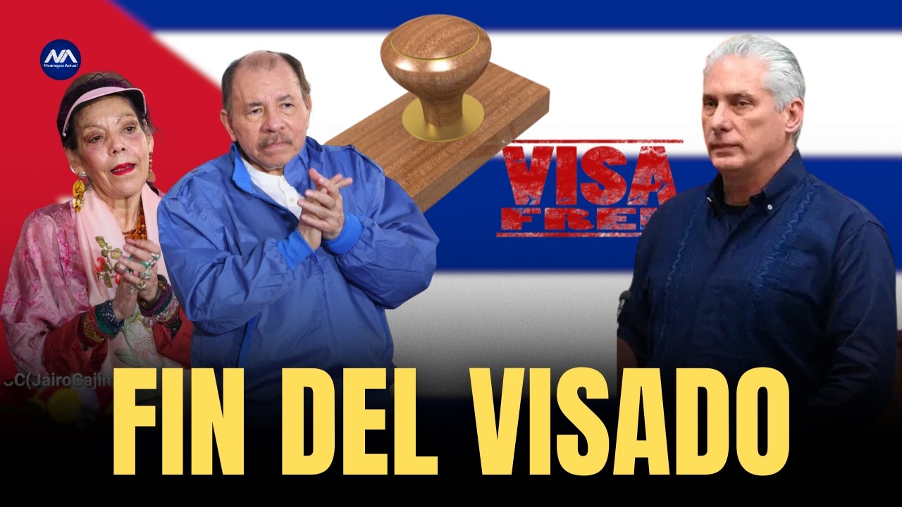 Ortega Murillo TRAICIONA a Cuba y corta el libre visado