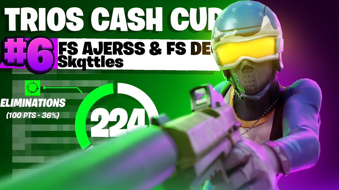 😳 We ALMOST WON the Cash Cup (on HIGH PING) | FS Ajerss