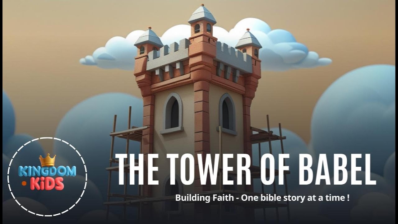 The Tower of Babel | Short Animated Bible Story for Kids | Kingdom Kids