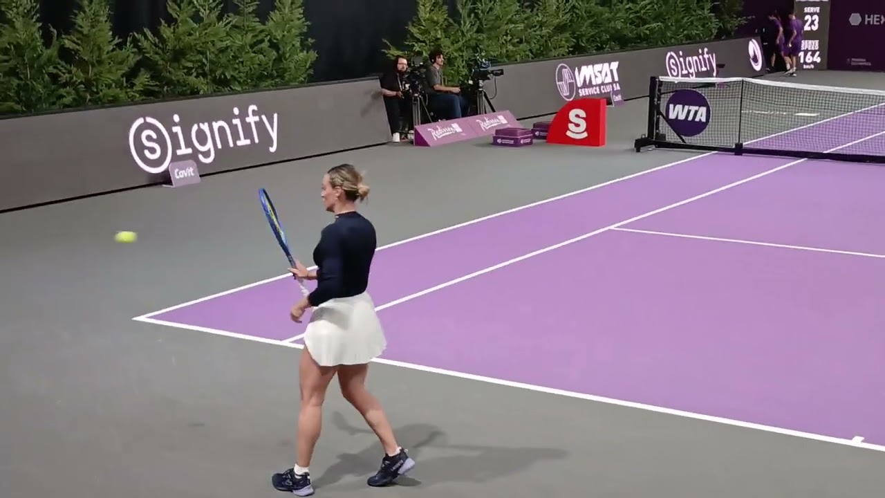 ANA BOGDAN în tur 1, la WTA 250, TRANSYLVANIA OPEN, CLUJ 2026, la BT Arena   