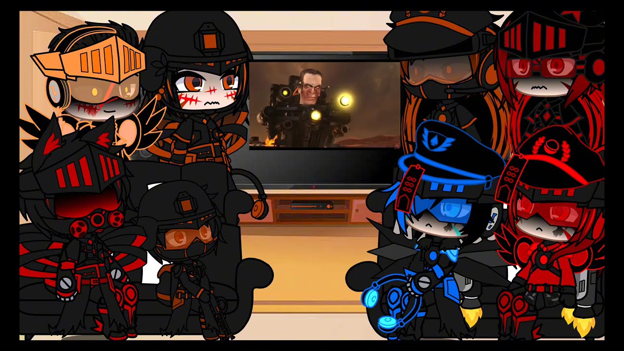 Skibidi toilet react to what if astro fleet invade g-toilet in skibidi toilet 72 (part 1)