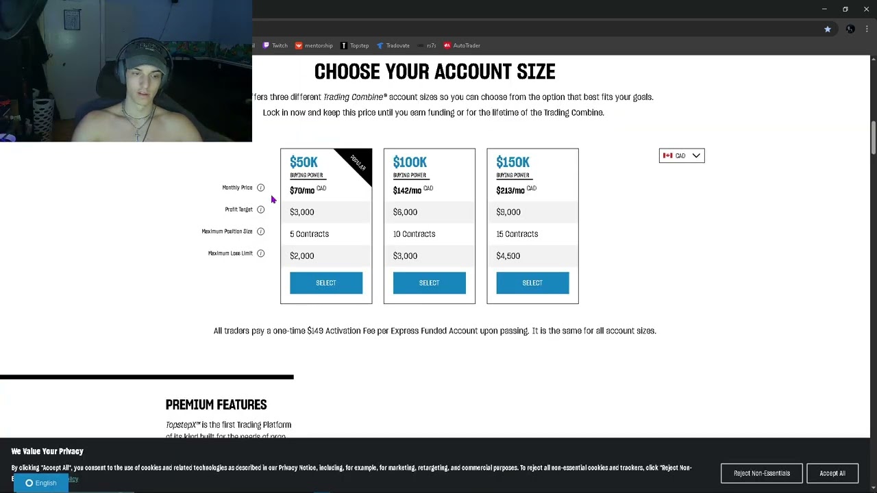 Trading Training Day 51: How To Practice For A Funded Account (Topstep 50k)