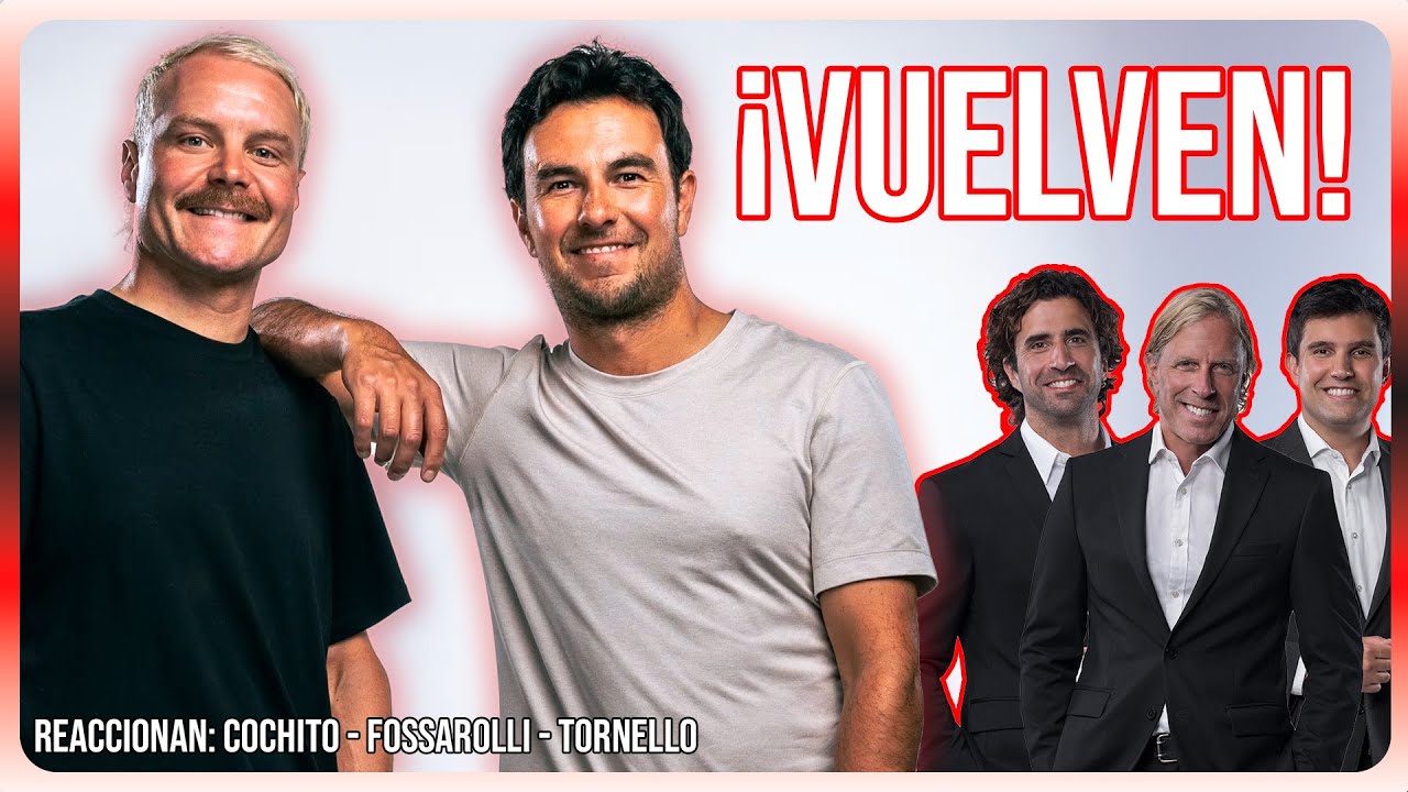 CHECO PÉREZ Y BOTTAS, LISTOS PARA SU NUEVA AVENTURA EN CADILLAC | ¡REACCIÓN IMPERDIBLE!