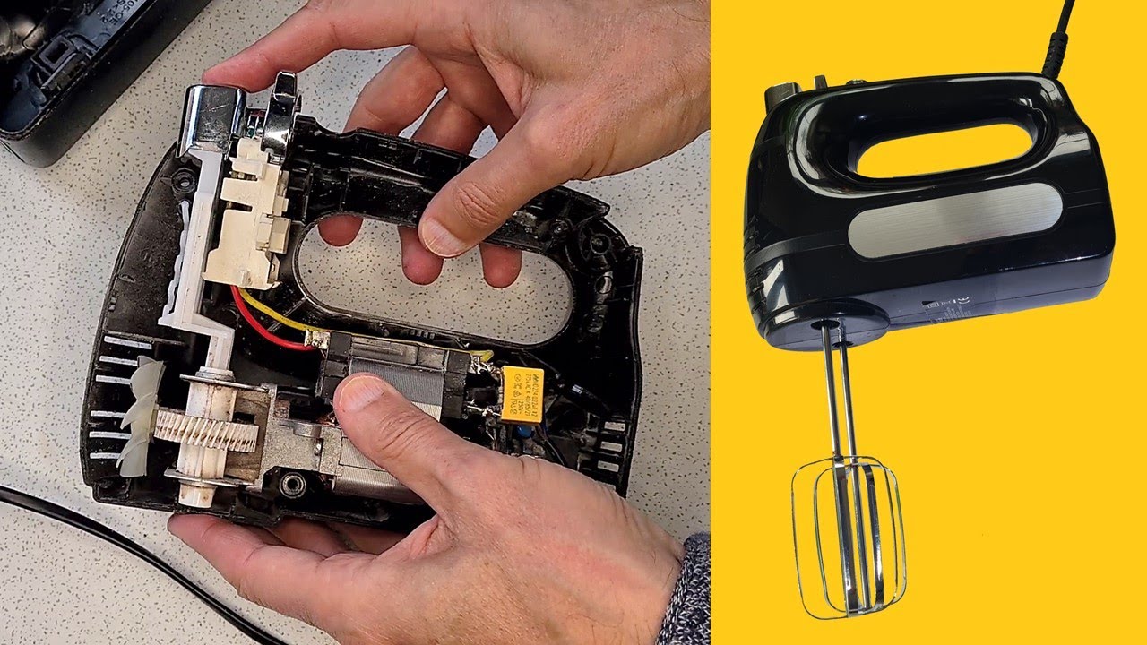 How to repair hand mixer