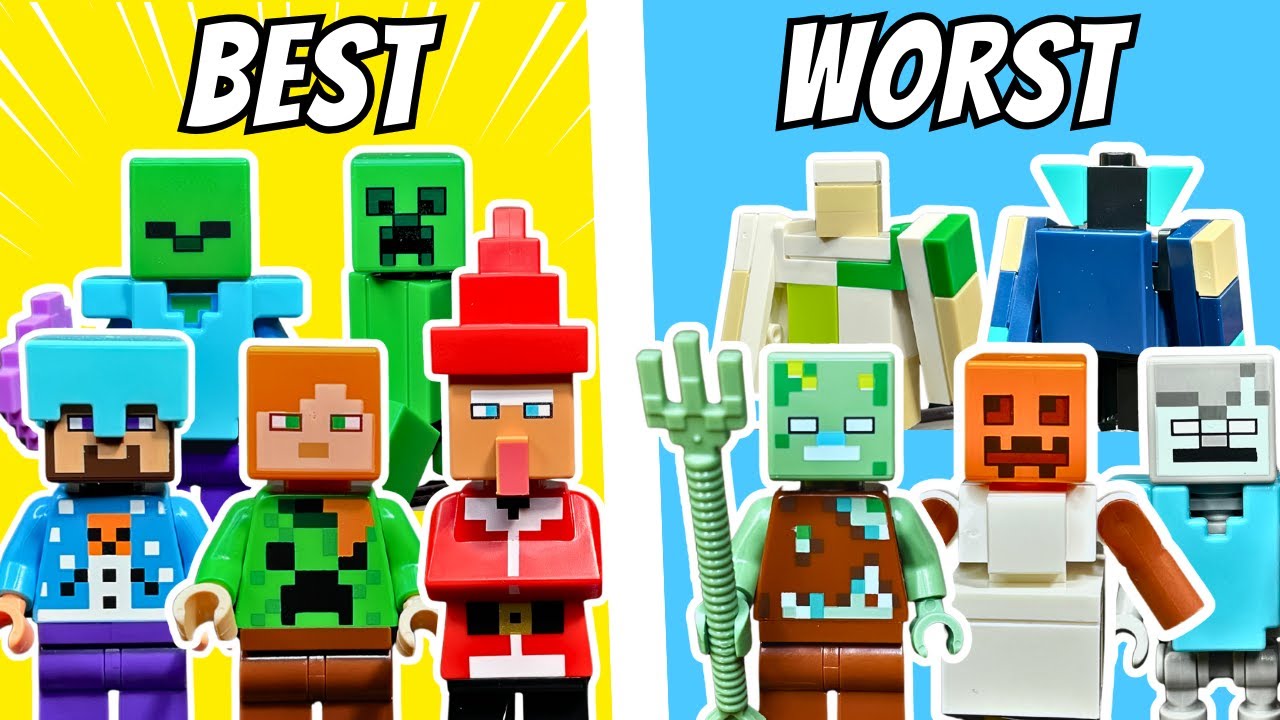 Я составил рейтинг всех 24 дней Адвент-календаря Lego Minecraft (от худшего к лучшему)