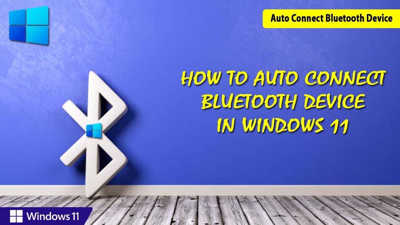 How to Auto Connect Bluetooth Devices in Windows 11/10 | Auto Connect Bluetooth | Bluetooth Device