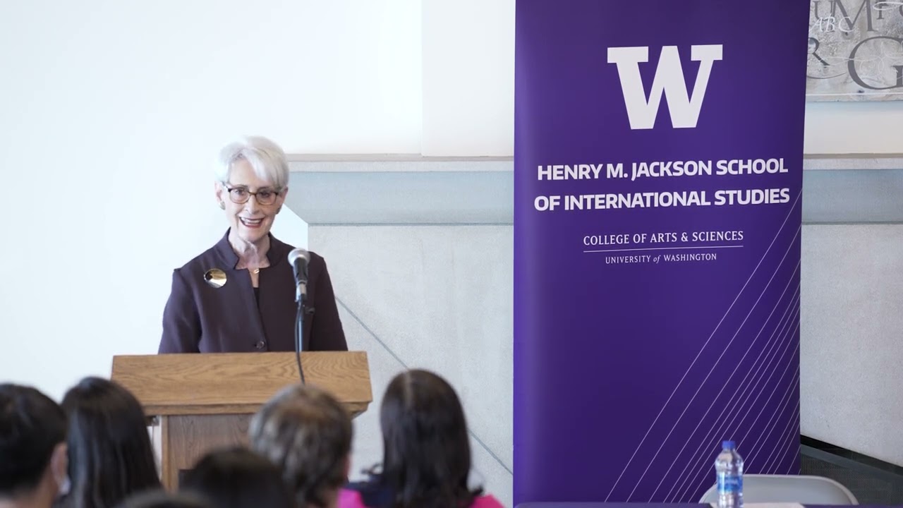 A Conversation with US Deputy Secretary of State Wendy R. Sherman