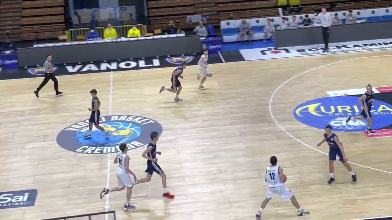 Under 15 Eccellenza: Vanoli Cremona - A.B.A. Legnano 53-73