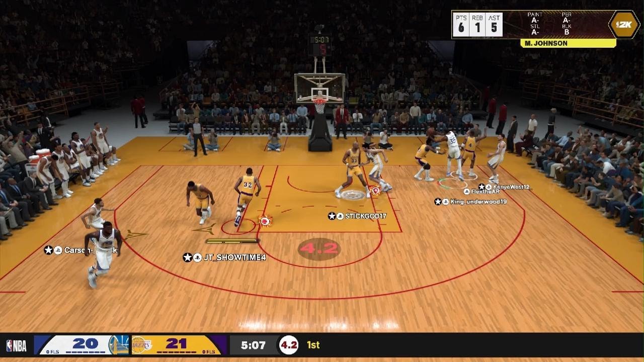 '87 LA LAKERS VS '16 GOLDEN STATE WARRIORS