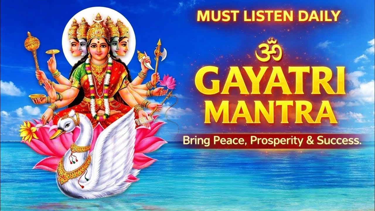 🕉 Gayatri Mantra | Powerful Vedic Mantra for Wisdom & Peace #gayatrimantra #lavisnoko