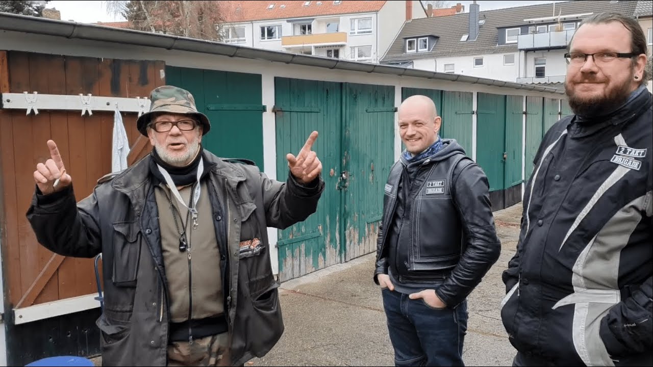 Zu Besuch bei Roller Rolf in Hannover !  2 takt - Brigade als Special Guest !
