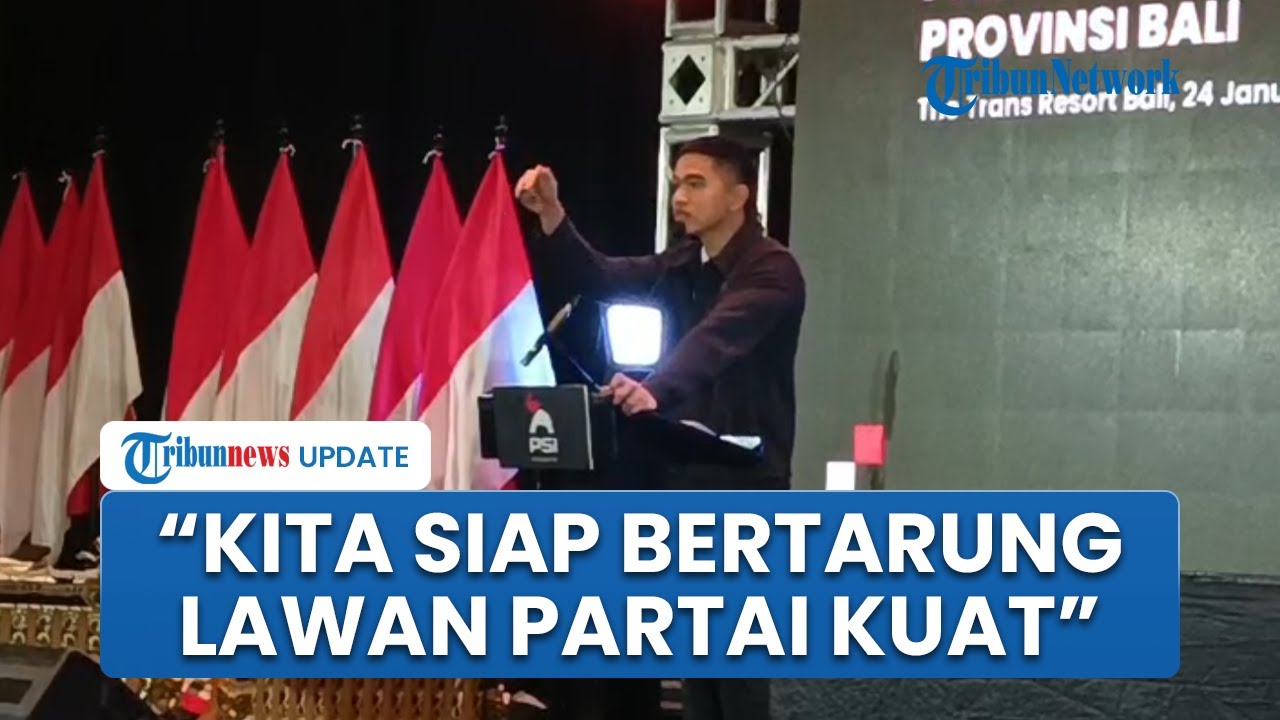 Ketum PSI Kaesang Pangarep Blak-blakan di Bali: Lawan Partai Kuat, PSI Siap Bertarung Habis-habisan!