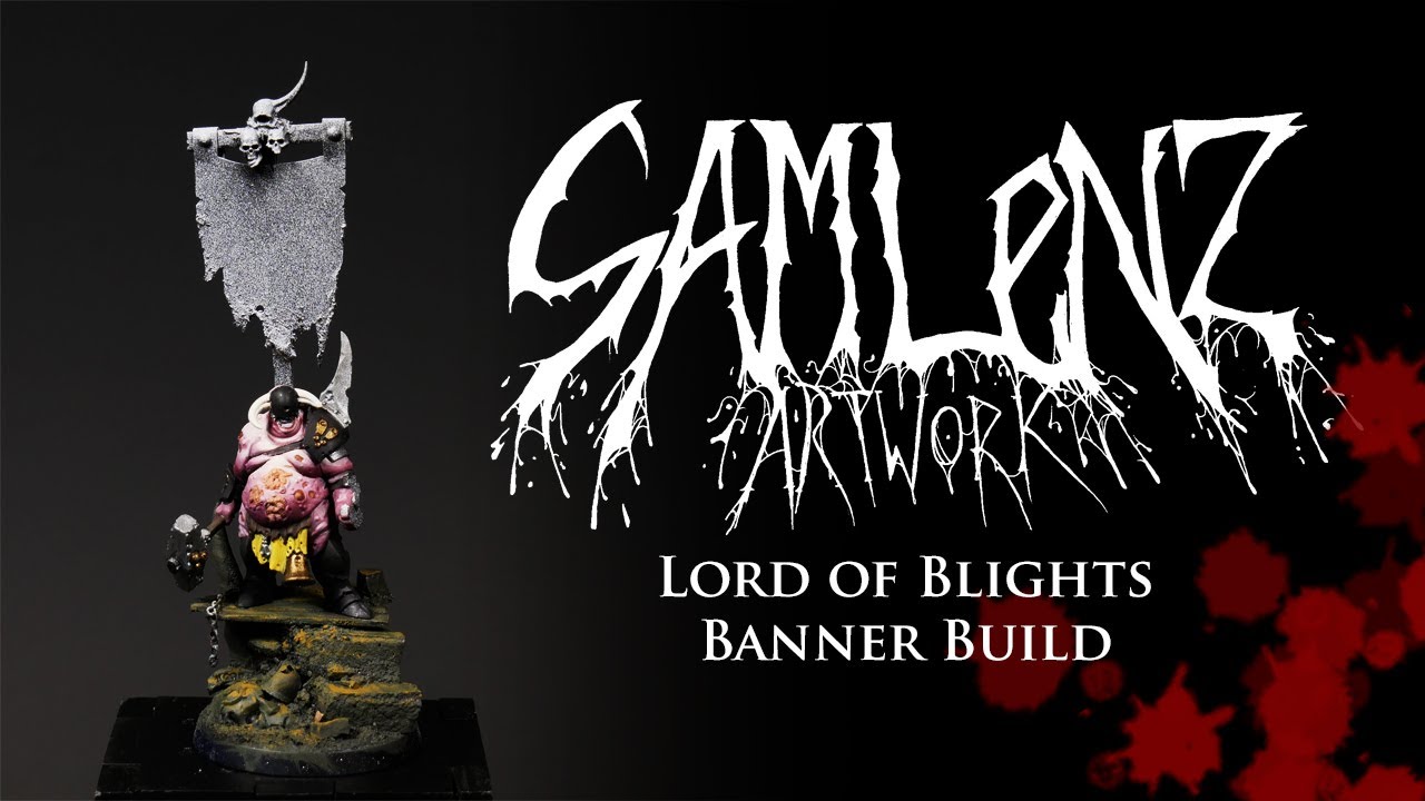 Sam Lenz Artwork: Scratchbuilt Banner