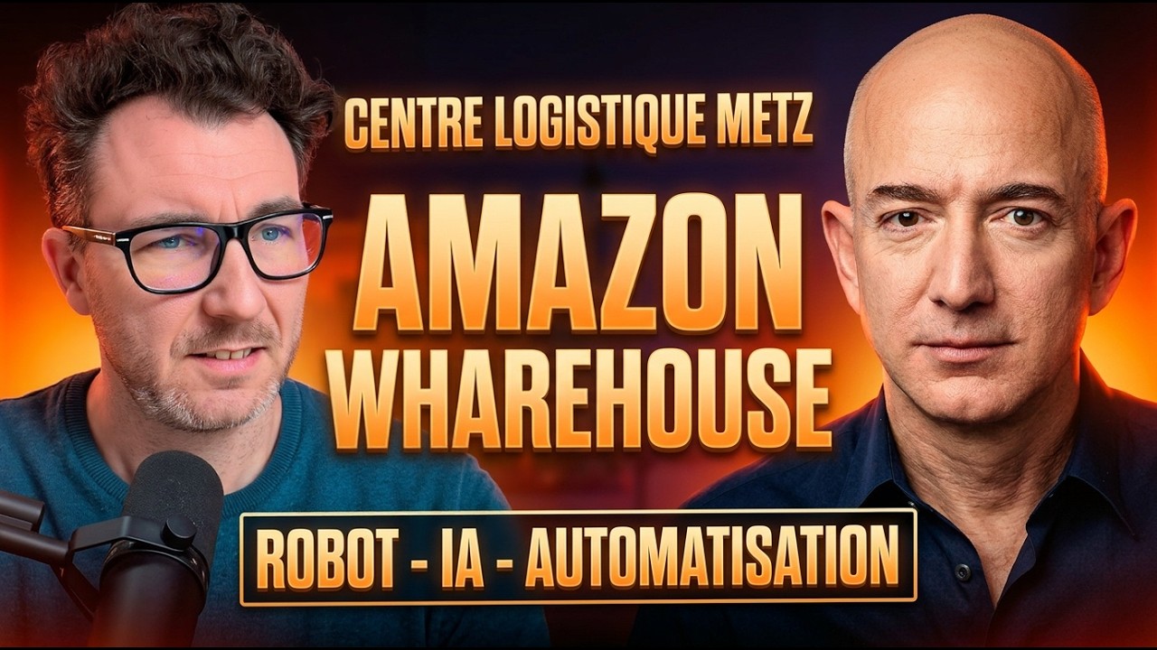 Je visite le plus grand CENTRE LOGISTIQUE Amazon de France (ETZ2 Metz) – IMPRESSIONNANT !