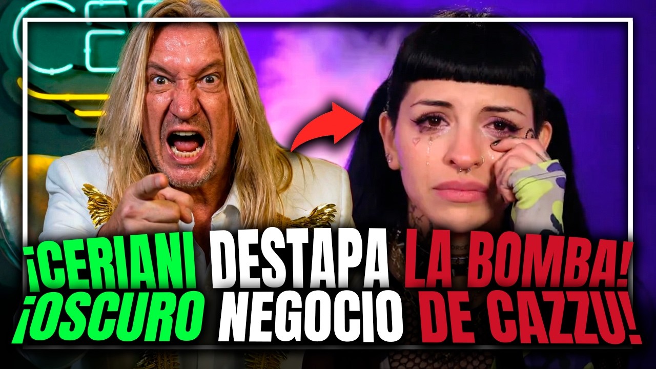 CERIANI DESTAPA EL NEGOCIO OCULTO DE CAZZU CON TANIA CHARRY y SALE A LA LUZ LO QUE NADIE IMAGINABA