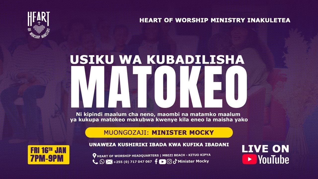 USIKU WA KUBADILISHA MATOKEO | 16 JANUARI 2026