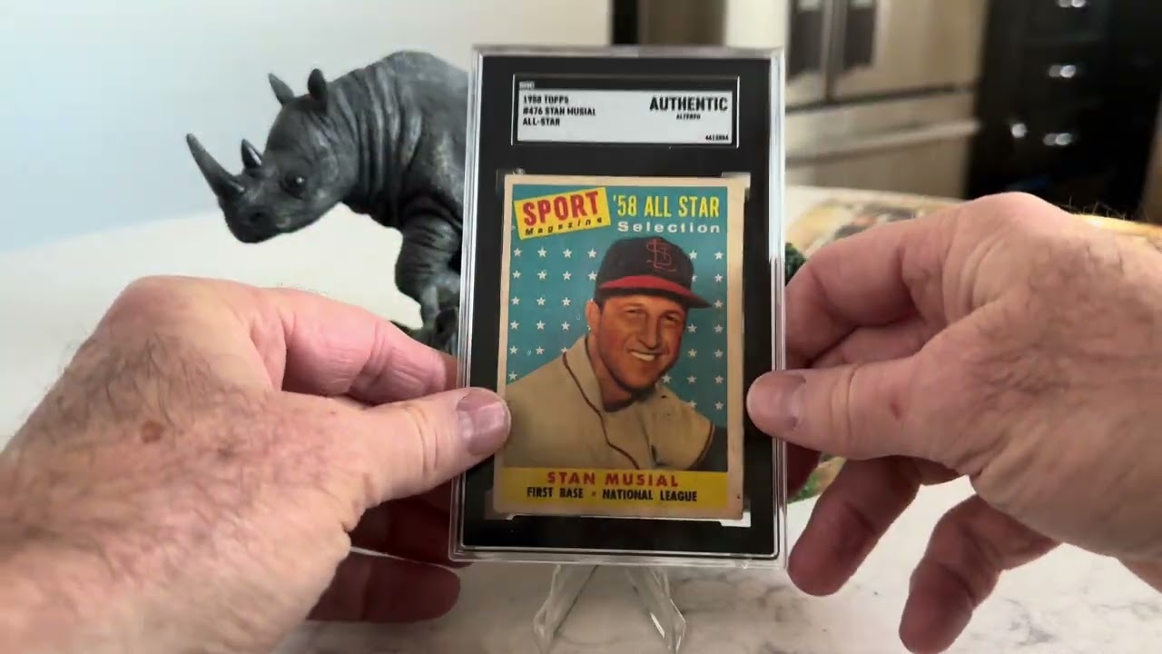 Huge PSA and SGC Reveal!  HOF rookie crossover Mitacle!