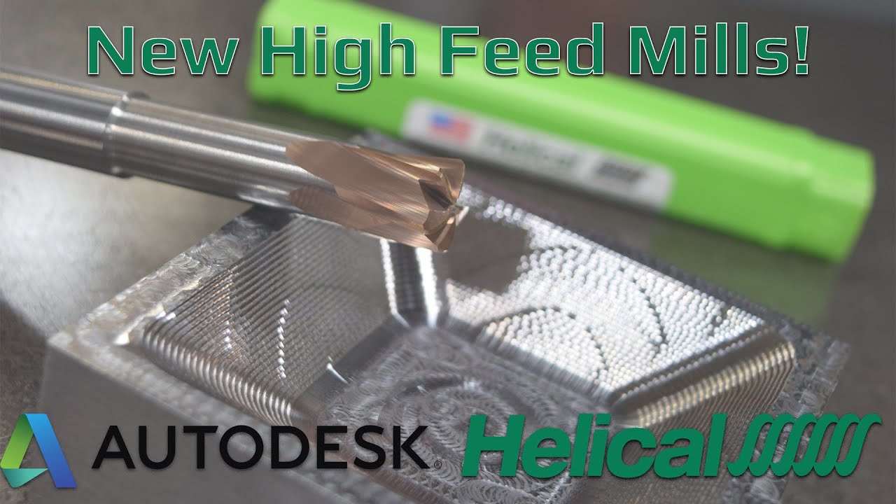 Helical High Feed Mill in 4140 Steel!
