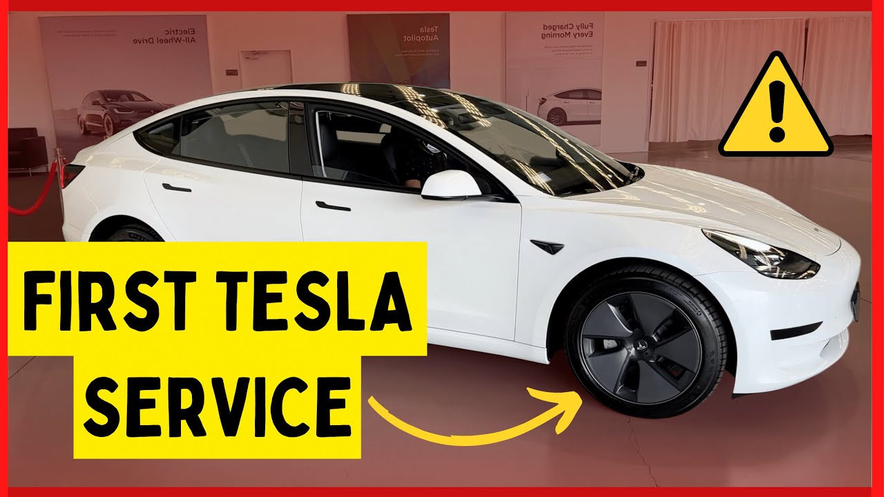 Our VERY FIRST Tesla Service Experience and Cost - Tire Rotation & Wheel Alignment