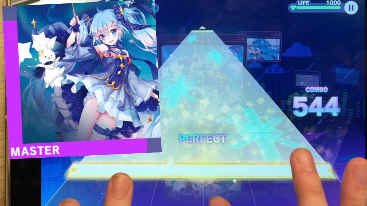 【プロセカ】 スターナイトスノウAP 【MASTER 29】 【SNOW MIKU】