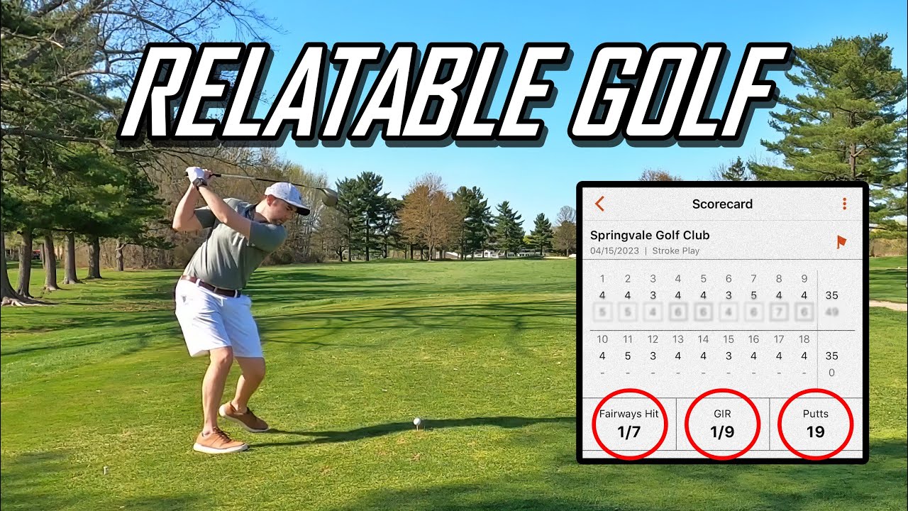 What High Handicap Golf ACTUALLY Looks Like?! 18 Handicap Every Shot with Tracers.