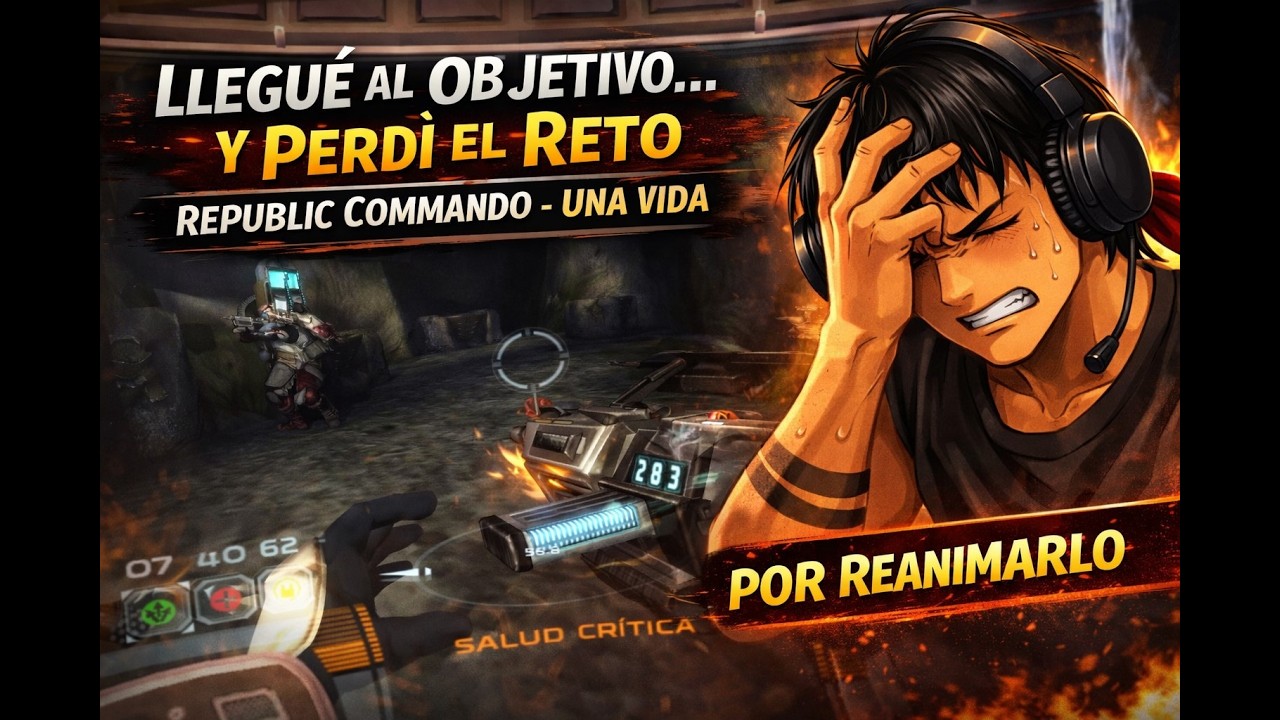 Llegué al Objetivo… y Perdí el Reto | Republic Commando – Una Vida