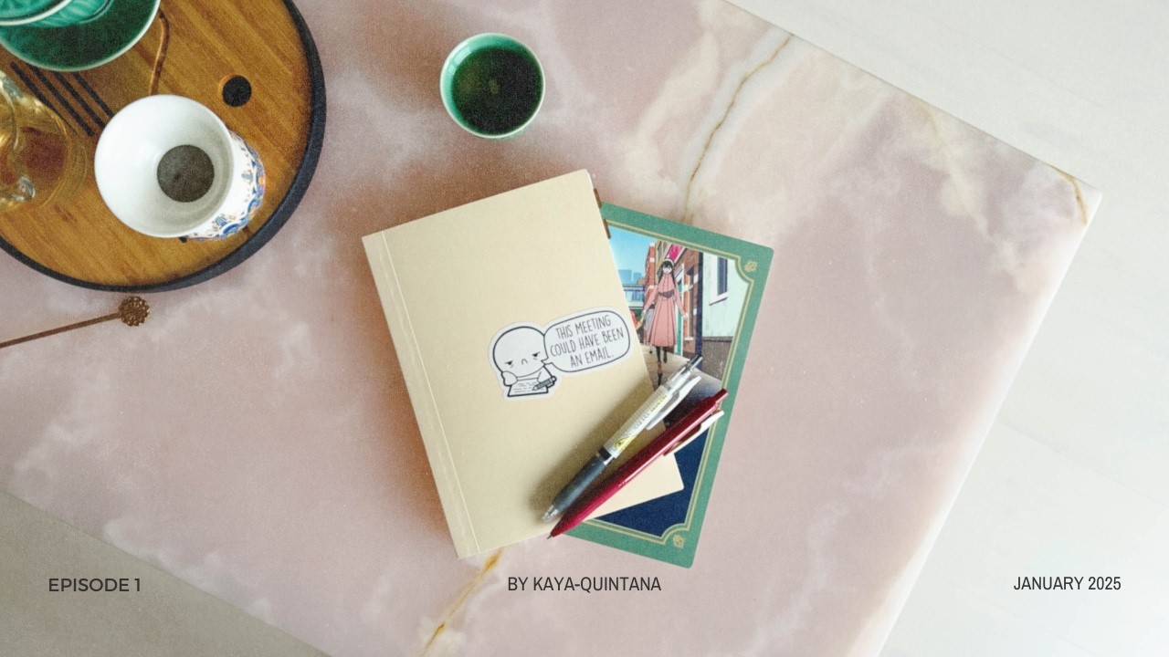 Minimalistic Hobonichi Cousin setup for 2025 | Work and business planner
