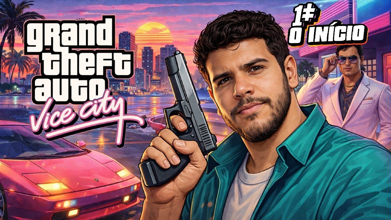 Aquecimento pro GTA 6: GTA VICE CITY!!!!