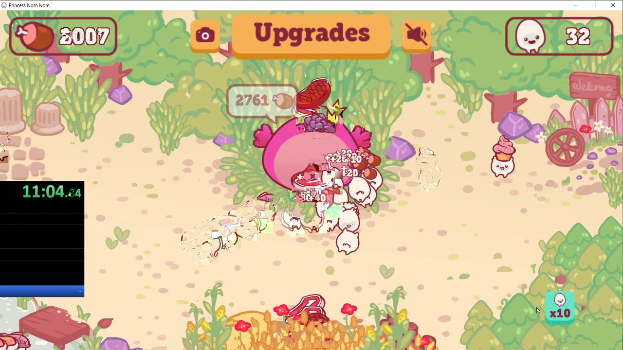 Princess Nom Nom 100% World Record (32:33)