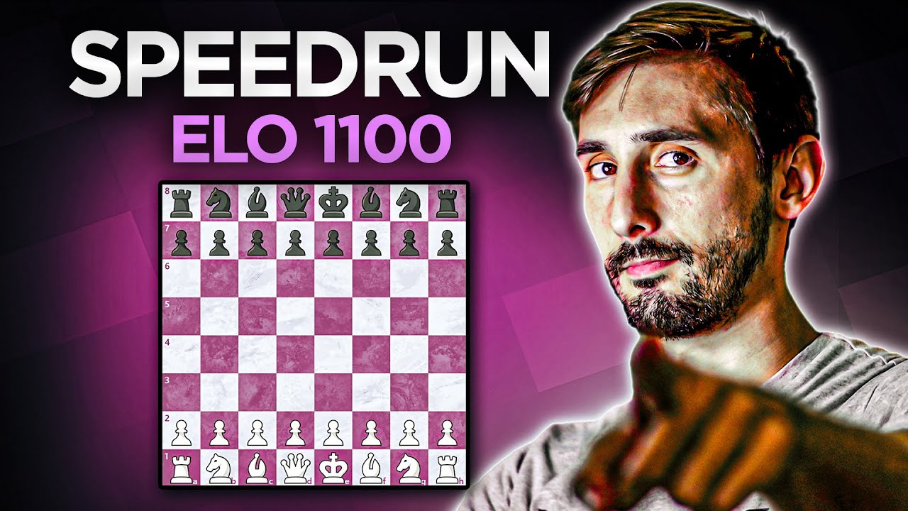 CONSEJOS de Ajedrez en 1100 ELO ⭐SPEEDRUN⭐ Ajedrez principiantes