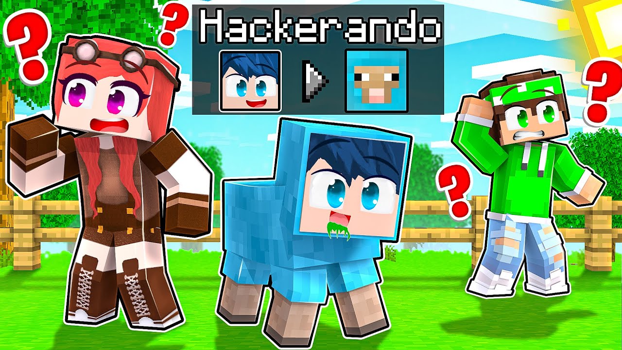 NASCONDINO CON GLI ANIMALI CONTRO I MIEI AMICI! - MINECRAFT