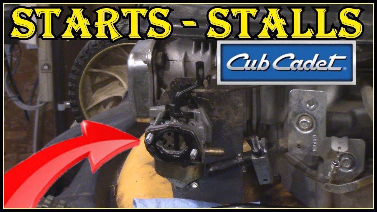 Lawn  Mower  Starts Then Stops